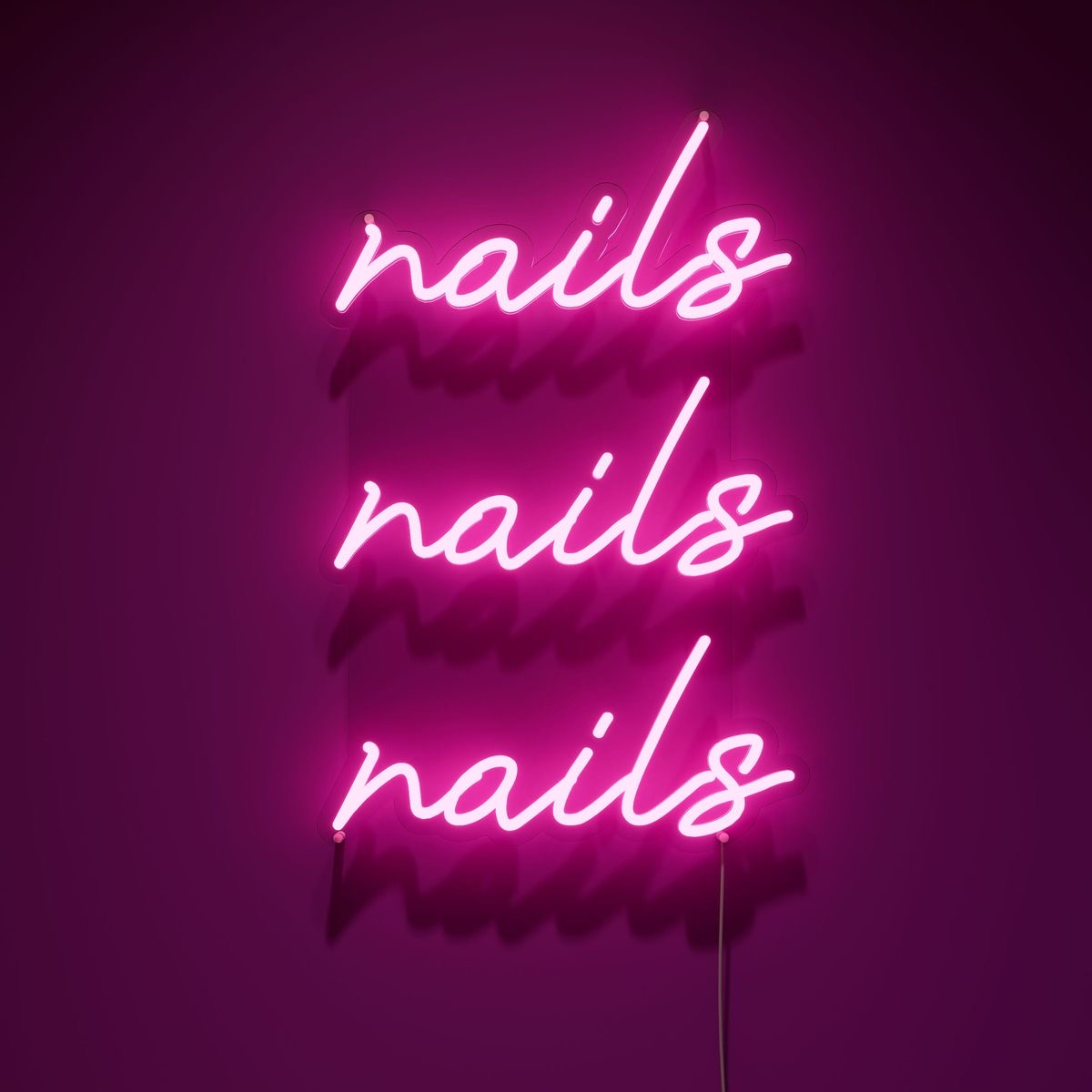 Neon Nail Sign